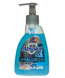 АБСОЛЮТ PRO жидк.мыло 250гр Серебро+Гиалурон (10шт/кор)