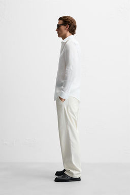 100% LINEN SHIRT - Zara фото 4