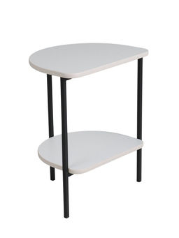 Столик приставной «Лакси Софт», 445×335×545 мм, цвет белый