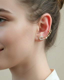 Серьги - кафф