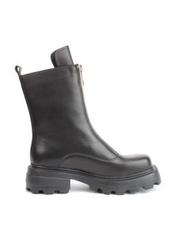 01- D174-G81 BLACK Ботинки демисезонные женские (натуральная кожа) - Фабричный китай фото 12