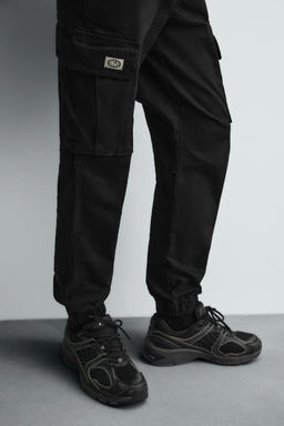 PANTAL?N CARGO SLIM FIT / Negro - Zara фото 6