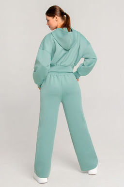 Арт. 2805 Костюм с брюками женский 42-48 (4 шт) Цвет:мята - Калинка фото 2