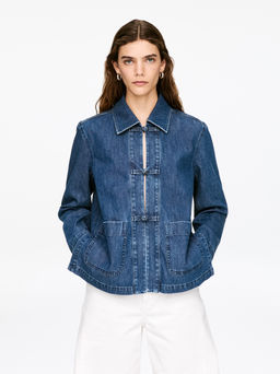 Camisa de sarga de denim - H&m фото 2