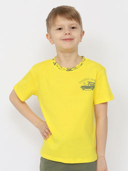 CRB wear/CSKB 63786-30-401 Футболка для мальчика,желтый/Ex.Cherubino