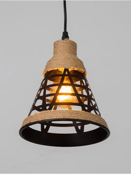 Светильник «Фонарь» 1×40 Вт Е27 черный 18×18×20 см