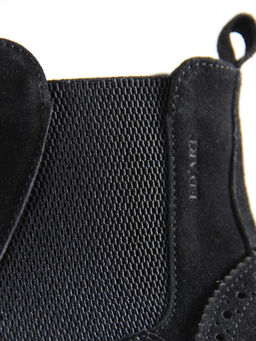 Челси 332.927bl. Черная замша/Байка