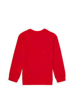 Erkek _ocuk K_rm_z_ Bisiklet Yaka Sweatshirt Sepette S_rpriz _ndirim - U.s. polo assn фото 5