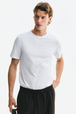 Camiseta en algod?n pima Slim Fit - H&m фото 8