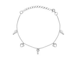 Браслет из серебра без вставки, Ю-40065р