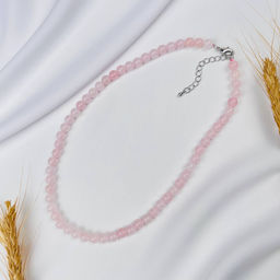 Бусы из Розового кварца 39 см +