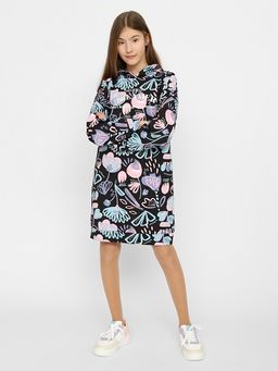 CRB wear/CSJG 63487-22-356 Платье для девочки,черный/Ex.Cherubino  фото 2
