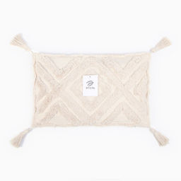 Наволочка декоративная Этель Бохо, 30х50 см, цвет молочный, 100% хлопок  фото 5