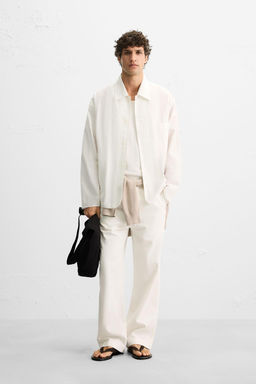 STRIPED TEXTURED SHIRT