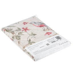 Пододеяльник Евро Макси Райские птицы 215х240см, сатин 108г/м2, хлопок 100%, упаковка классическая ПВХ 28х41см, Домашняя мода (Россия)  фото 3