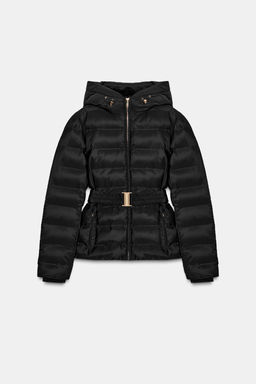 WATER-REPELLENT WINDPROOF FITTED SHORT ANORAK - Zara фото 7