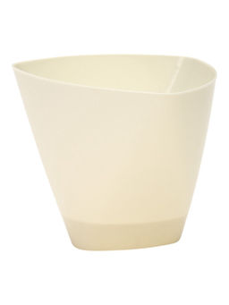 Цена за 2 шт. Кашпо с прикорневым поливом 2 л  D-17,3 см, H-15 см молочный "Элеганс"