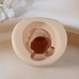 Силиконовый молд для заливки «Змея в шапке», 7×6×5.5 см