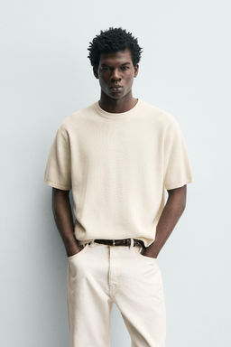 PURL KNIT T-SHIRT - Zara фото 10
