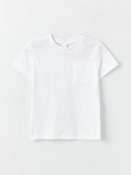 Bisiklet Yaka Basic Erkek Bebek Ti??rt