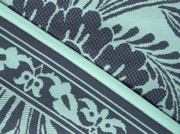 8с11.111ж1 Николетта (ДТЭ графит-мята) Покрывало декорат.206х230см