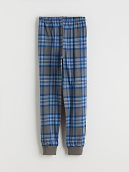 Beli Lastikli Ekose Erkek ?ocuk Pijama Alt