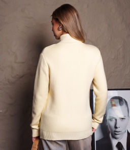 Водолазка #КТ881 (7), жёлтый - Dommod фото 3