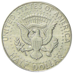 1/2 доллара (50 центов) 1968 года D США