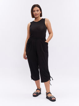 Бриджи из холодного трикотажа BR08507BLK01 - Артесса фото 5