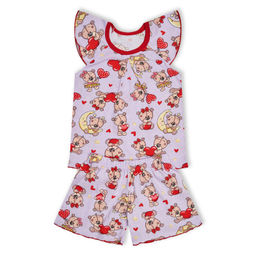 Пижама Тедди Сиреневый