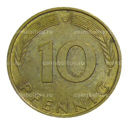 10 пфеннигов 1989 года G Германия