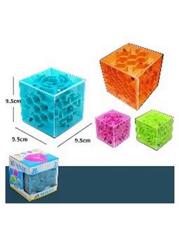 Головоломка "Лабиринт" 9,5см в кубе (Y6457089) в коробке