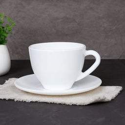 Чайный набор 12 предметов 250 мл белый Новый / GB220/GD55-6A (WHITE ) /уп.8/ цветная коробка - Галеонтрейд фото 4