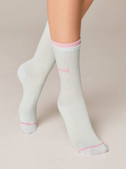 Цена за 2 пары. Носки Удлиненные CONTE ACTIVE бледно-бирюзовый - Conte elegant фото 2