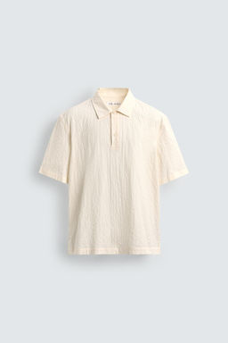 SEERSUCKER POLO SHIRT - Zara фото 7