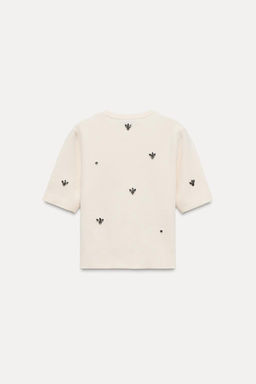 JEWEL BEAD KNIT TOP - Zara фото 2