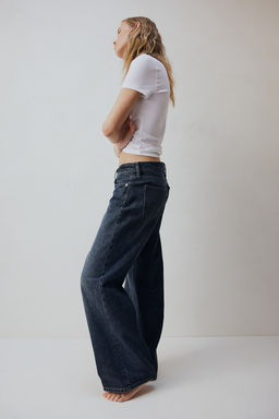 Baggy Wide Low Jeans - H&m фото 4