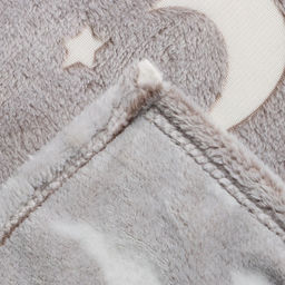 Плед с рукавами светящийся в темноте «Этель. Луна», 150×200 см