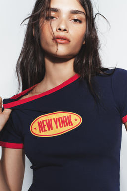SLOGAN T-SHIRT - Zara фото 9