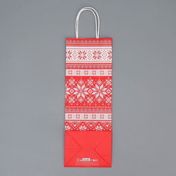 Цена за 20 шт. Пакет под бутылку Морозко, 13 x 36 x 10 см - Доступные радости фото 8