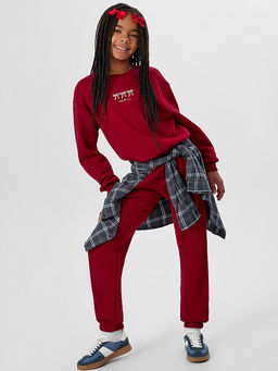 Комплект для девочек вишневый - Mark formelle фото 9