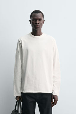 LONG SLEEVE SEAM T-SHIRT - Zara фото 2