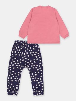 CRB wear/CSNG 90158-46-347 Комплект для девочки (джемпер, брюки),циклама/Ex.Cherubino  фото 3