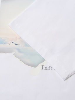 Футболка мужская MINAKU: Infinity, белая, р-р 42-44