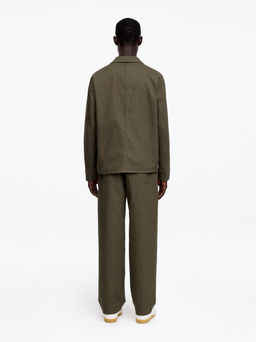 Pantalones de lino y algod?n loose fit - H&m фото 7