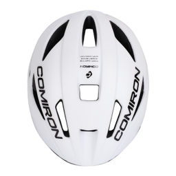 Шлем велосипедный с визором COMIRON. Цвет: White. Размер: L (58-62см) / MX-100T / уп 12 - ГалеонТрейд фото 11