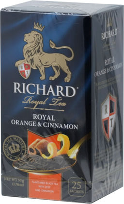 Richard. Апельсин и Корица карт.упаковка, 25 пак.