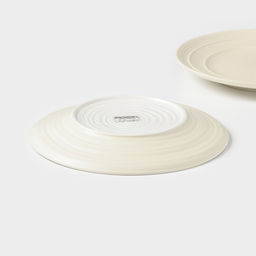 Тарелки Magistro Jarwah Lugerne, 21.4?2.4 см, набор 2 шт., фарфор, молочные