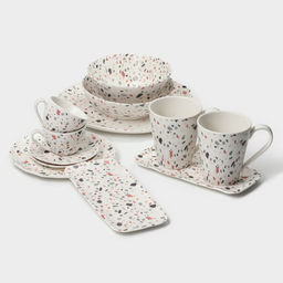 Набор чайный фарфоровый Magistro Terazzo, 4 предмета: 2 чашки 150 мл, 2 блюдца d=12,5 см фото 14