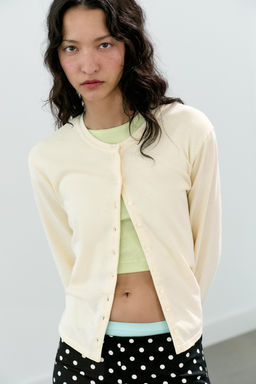 PANTAL?N CAPRI LUNARES / Negro / Blanco - Zara фото 3